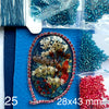 dry flowers in resin beading kit