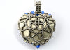 bead woven crystal 27 mm heart beading tutorial