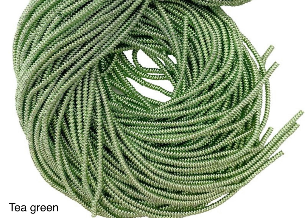 green spiral wire 2 mm for gold work and jewelry making
