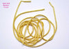bamboo french bullion wire for embroidery dark gold