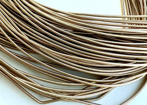 dull gold pearl purl french wire 1mm 