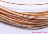 gimp french wire 1.25mm rose gold