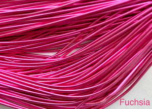 smooth purl french wire 1mm fuchsia