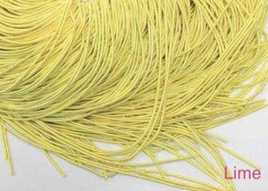 smooth purl french wire 1mm lime