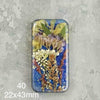 real dry flowers in resin cabochons for jewelry making
