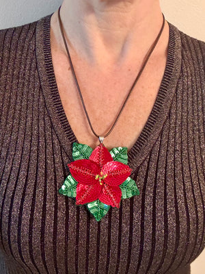 Pendant "Poinsettia"