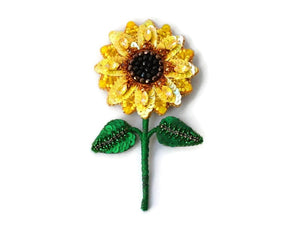 Brooch  Sunflower