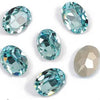 aquamarine oval crystal 13x18 mm