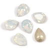 white opal pear crystal 10x14 mm