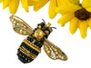 bead embroidered bee beading zoom class tutorial