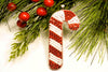 candy cane christmas ornament beading tutorial 