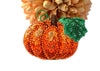 beaded pumpkin brooch beading subscription box