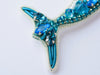 Blue beaded necklace 