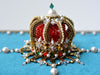 beaded royal crown