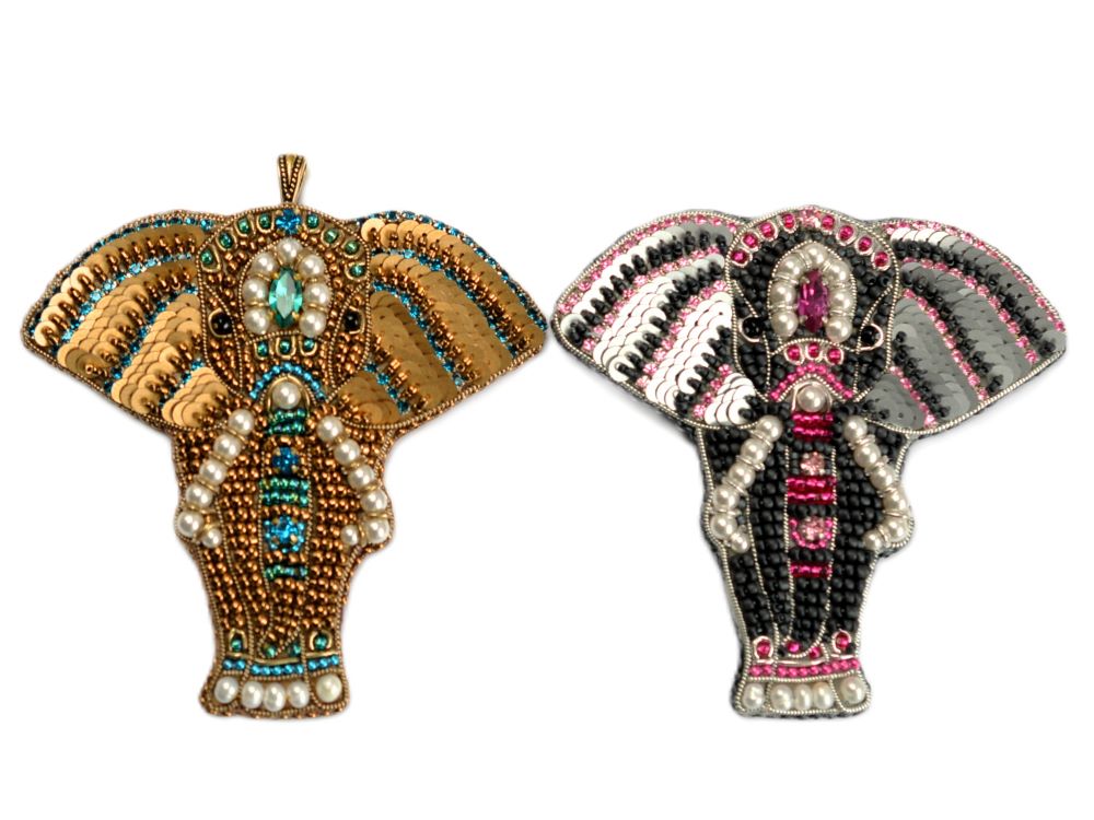 bead embroidery elephant beading zoom class tutorial 