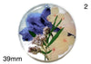 real dry flowers in resin cabochon for jewelry making