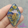 real dry flowers in resin cabochons for jewelry making