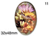 real dry flowers in resin cabochon for jewelry making