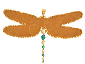 Dragonfly pendant beading tutorial PDF
