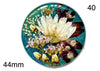 real dry flowers in resin cabochon for jewelry making