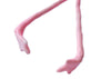 bead embroidered flamingo brooch handmade