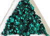 italian cup sequins metallic emerald