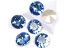 light sapphire large 27 mm round crystal