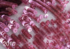 metallic pink French sequins 3 mm 2010