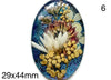 real dry flowers in resin cabochon for jewelry making