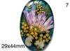 real dry flowers in resin cabochon for jewelry making