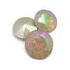 swarovski 27mm large crystal purple haze white opal