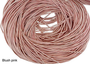 blush pink smooth matte purl french wire 1mm 