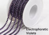 violet rhinestone cup chain 2 mm 