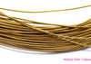 gimp french wire 1.25mm antique gold
