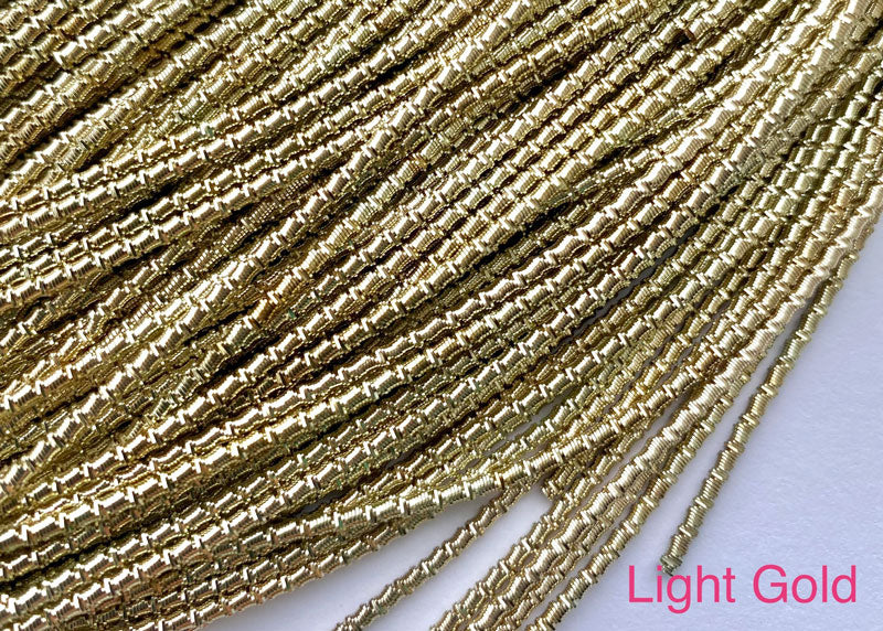 bamboo french wire light gold