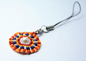 cell phone charm handcrafted