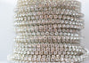 crystal rhinestone cup chain 4 mm 