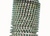 emerald rhinestone cup chain 3 mm 