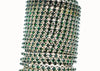 emerald rhinestone cup chain 2 mm 