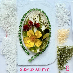 Bead embroidery tutorial nature