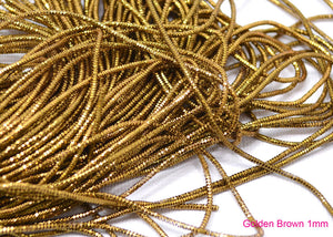 golden brown bullion french wire 1mm