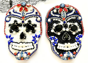 bead embroidery sugar skull PDF tutorial 