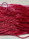 fuchsia bright check purl  french wire 1mm
