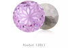 Violet rivoli 14 mm