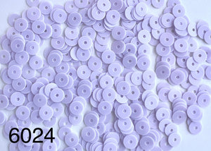 Lavender french sequins 4 mm