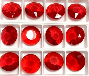 swarovski 27mm light siam unfoiled red