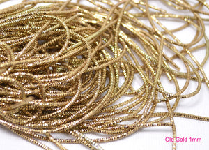 old gold bullion french wire 1mm