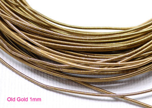  pearl purl french wire 1mm old gold