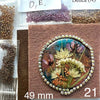 flower bead embroidery kit