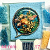 flower bead embroidery kit